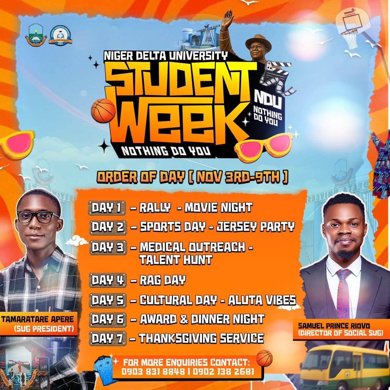 Cover image for Niger Delta University's Student Week Promises Exciting Lineup of Events